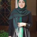 روسری نخی طرح موژان